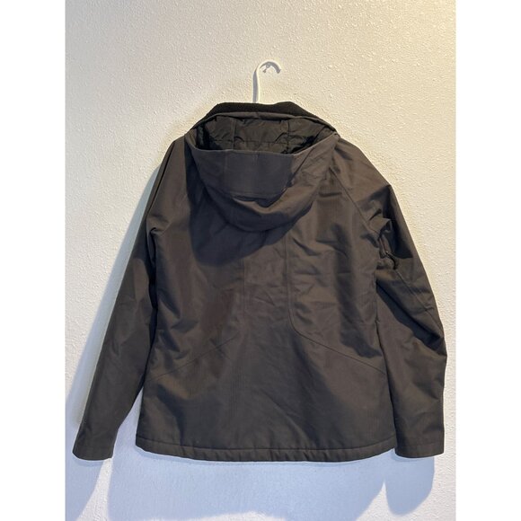 The North Face INLUX (Women's MEDIUM) Gray Insulated Jacket Coat - Picture 6 of 6